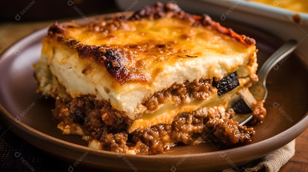 Prato Lasanha De Carne