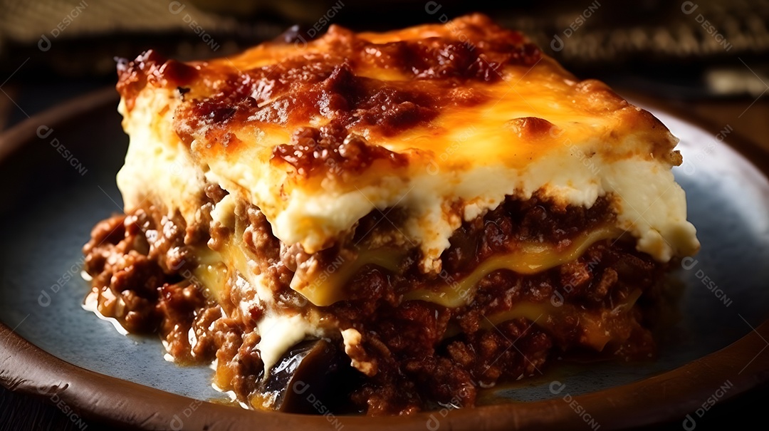 Prato Lasanha De Carne