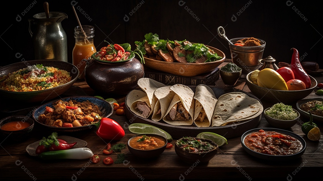 Mesa de café da manhã