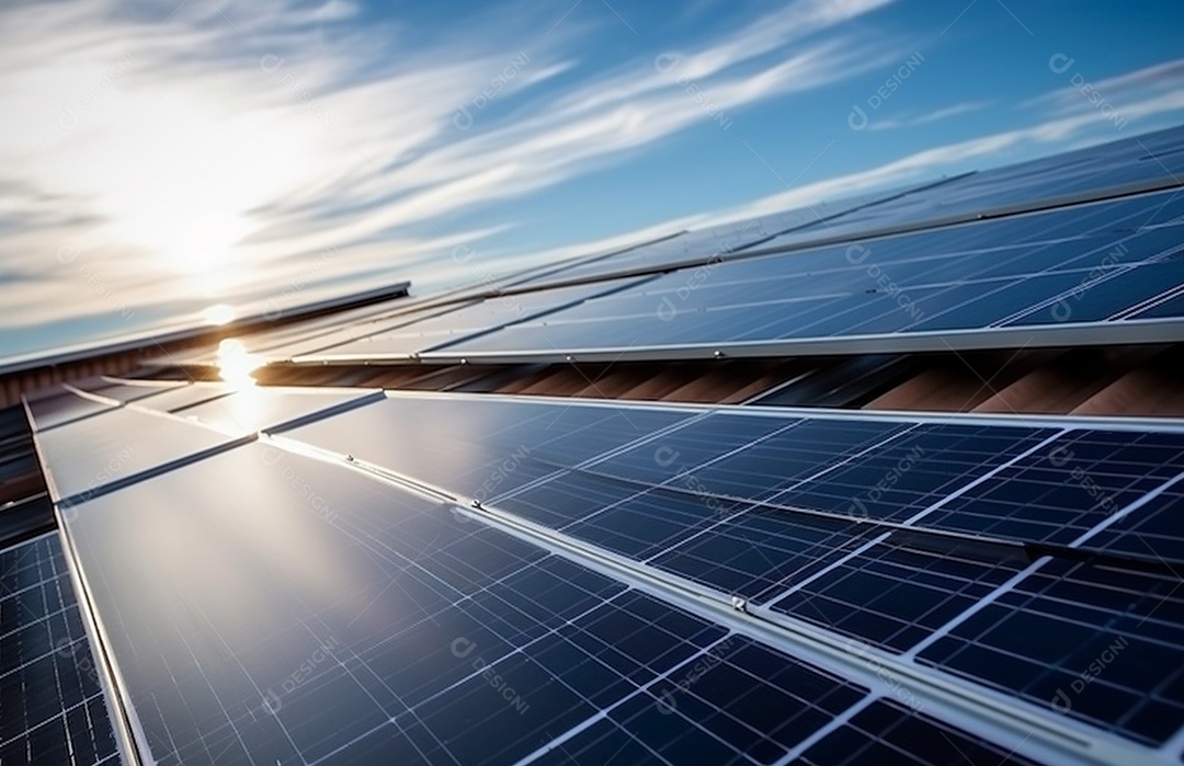 Campo de placas solares