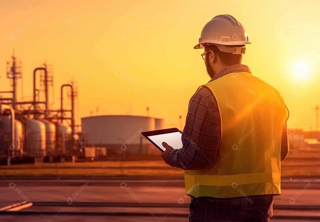 Homem técnico instalador de placas solares