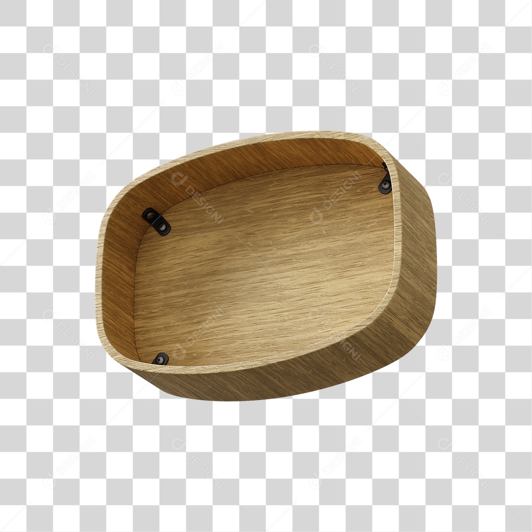 Madeira 3D Elemento Para Composição PNG Transparente