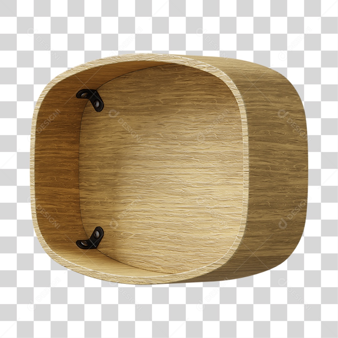 Madeira 3D Elemento Para Composição PNG Transparente