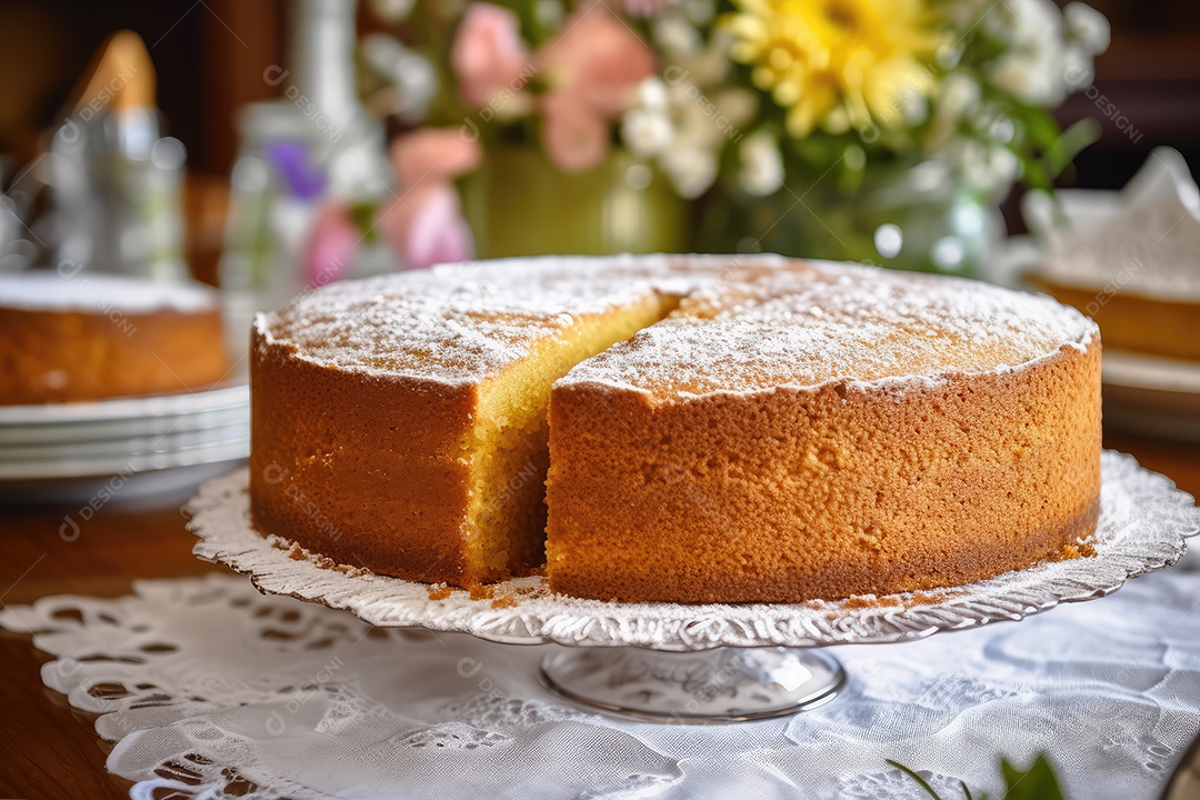 Bolo de milho. Doces típicos brasileiros tradicionais feitos de milho.