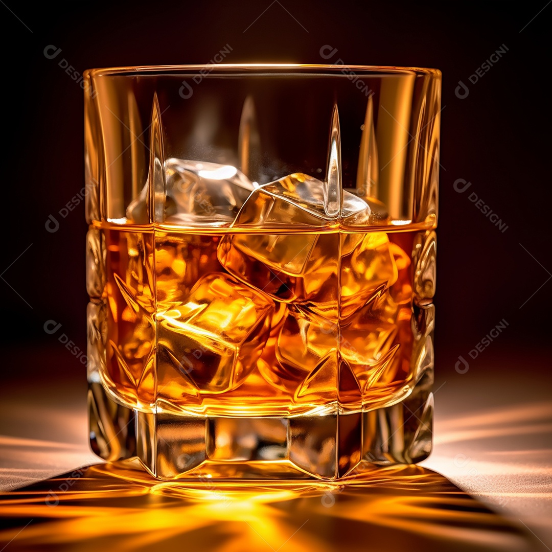 Copo De Cerveja Com Gelo