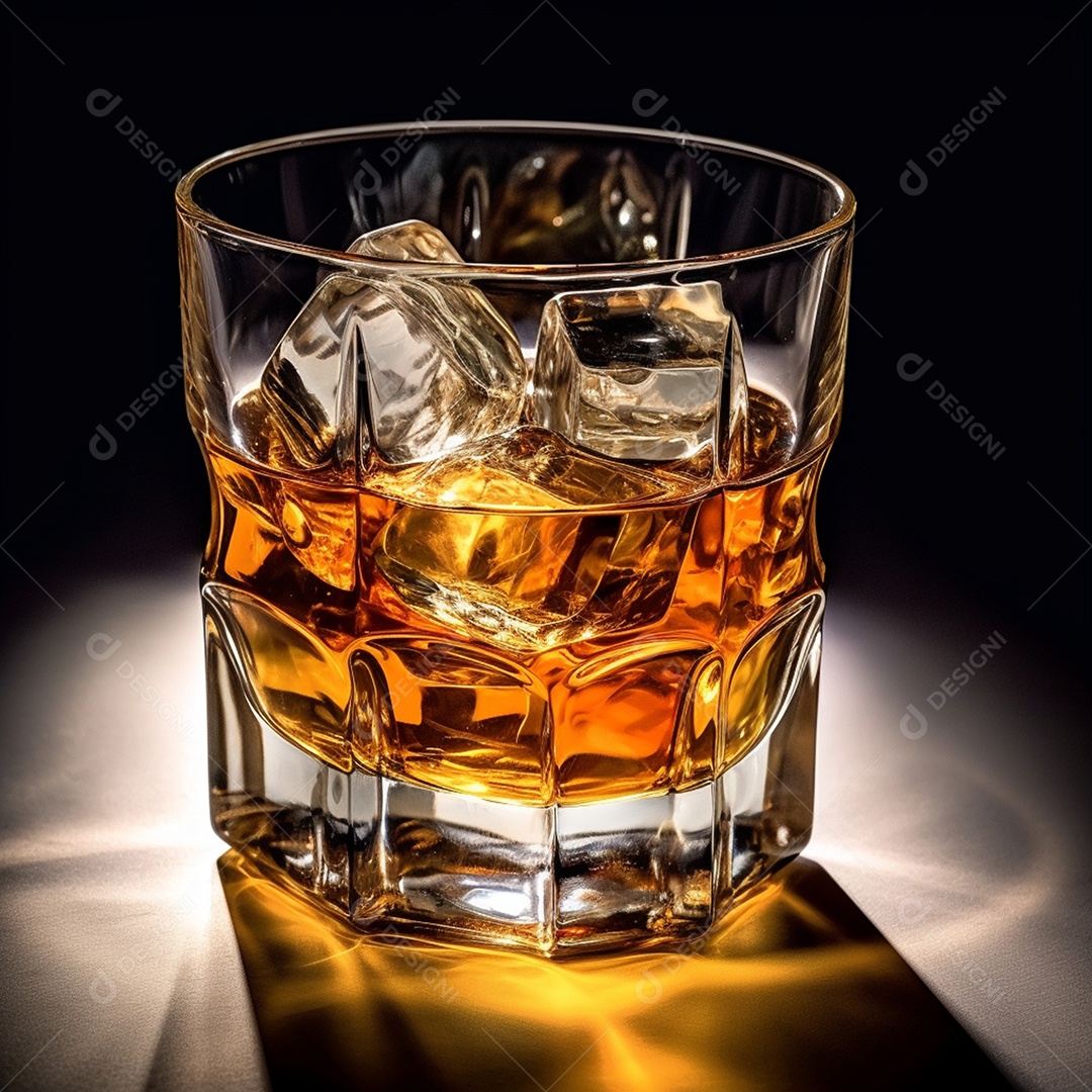 Copo De Cerveja Com Gelo