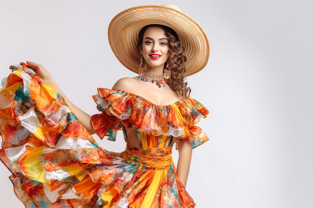 Comemoração de festa junina