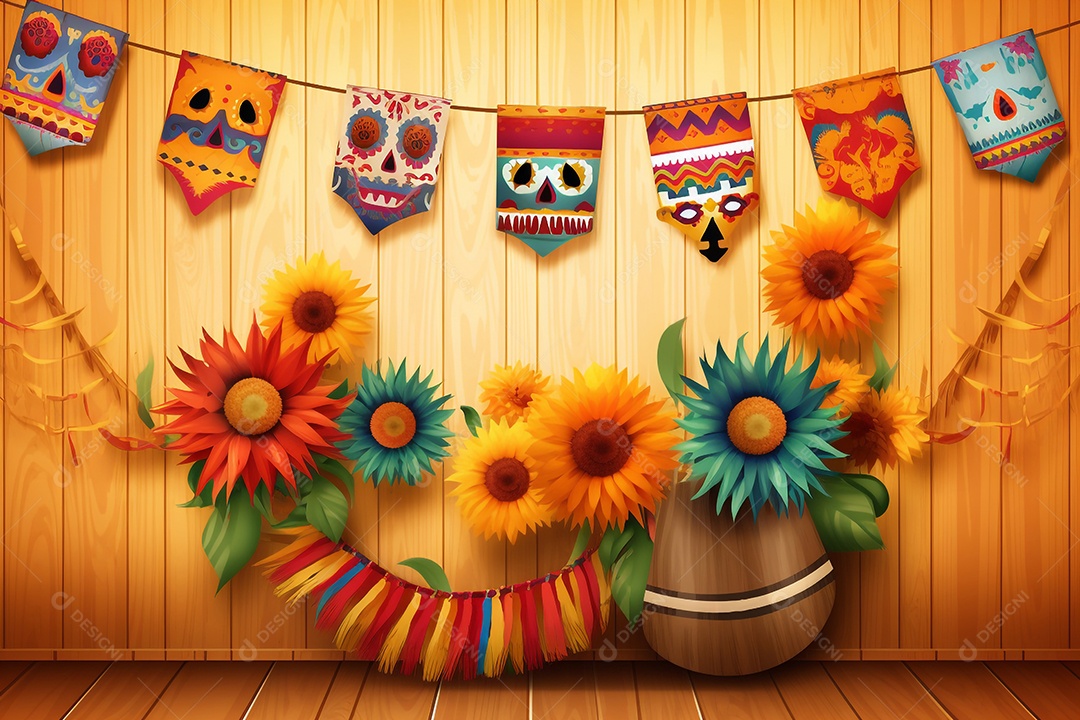 Comemoração de festa junina