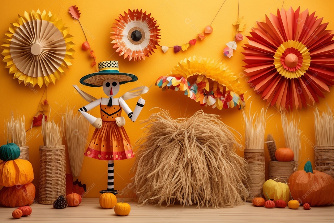 Comemoração de festa junina