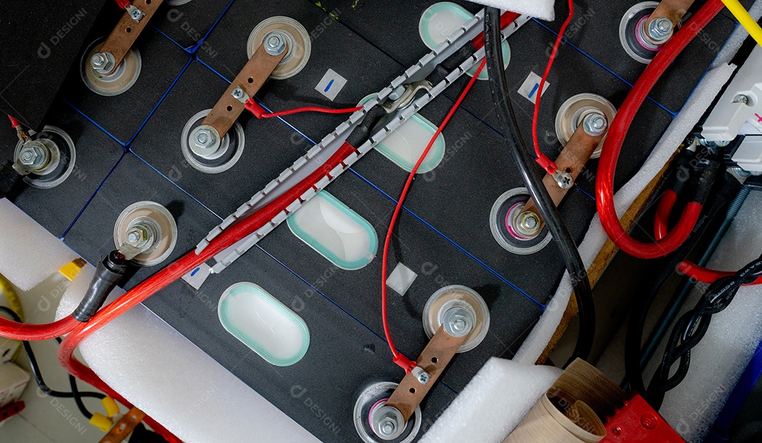 Bateria NMC de lítio para veículos elétricos