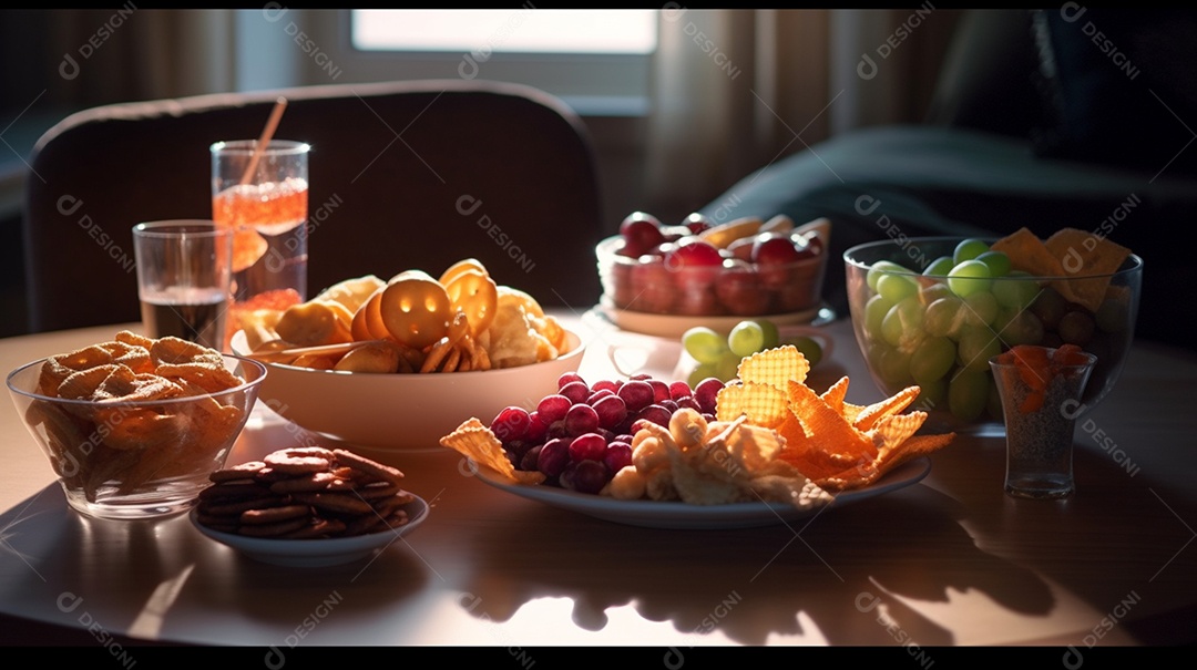 Mesa de café da manhã