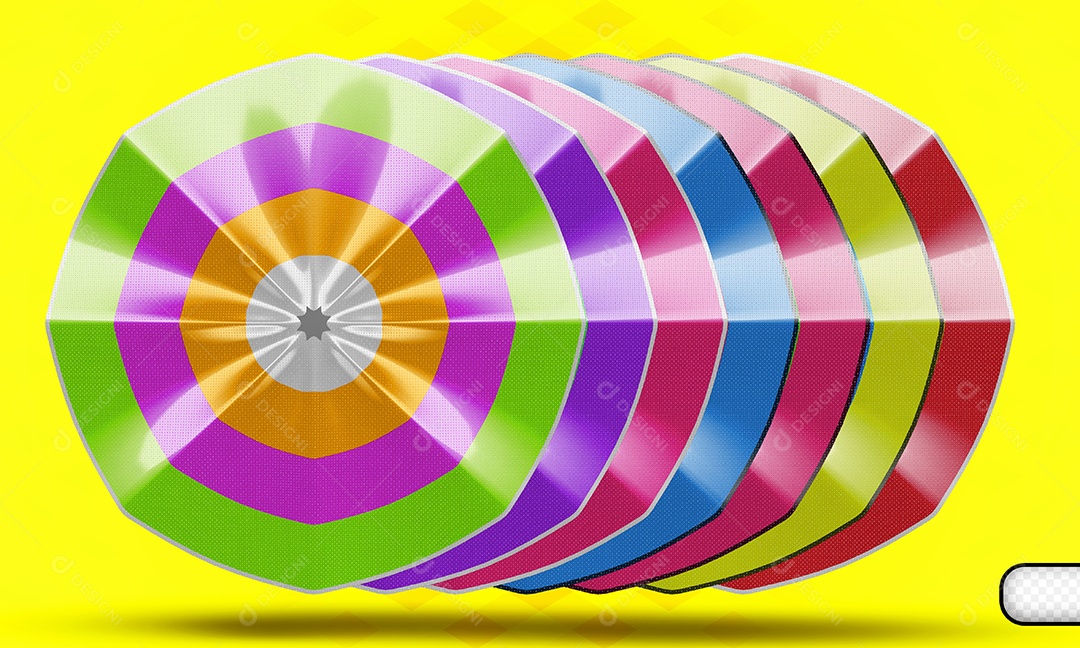 Elemento 3D Para Composição PSD