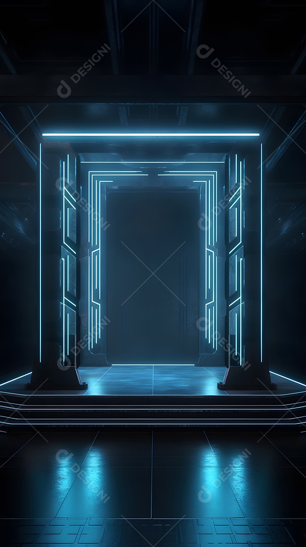 Cenário Para Composição de Flyer