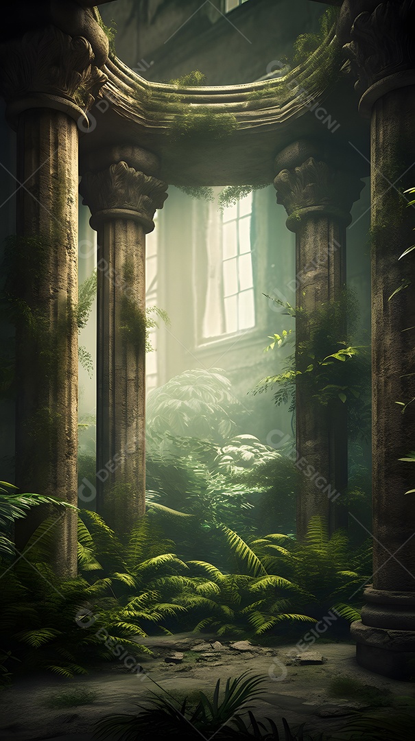 Cenário Para Composição de Flyer