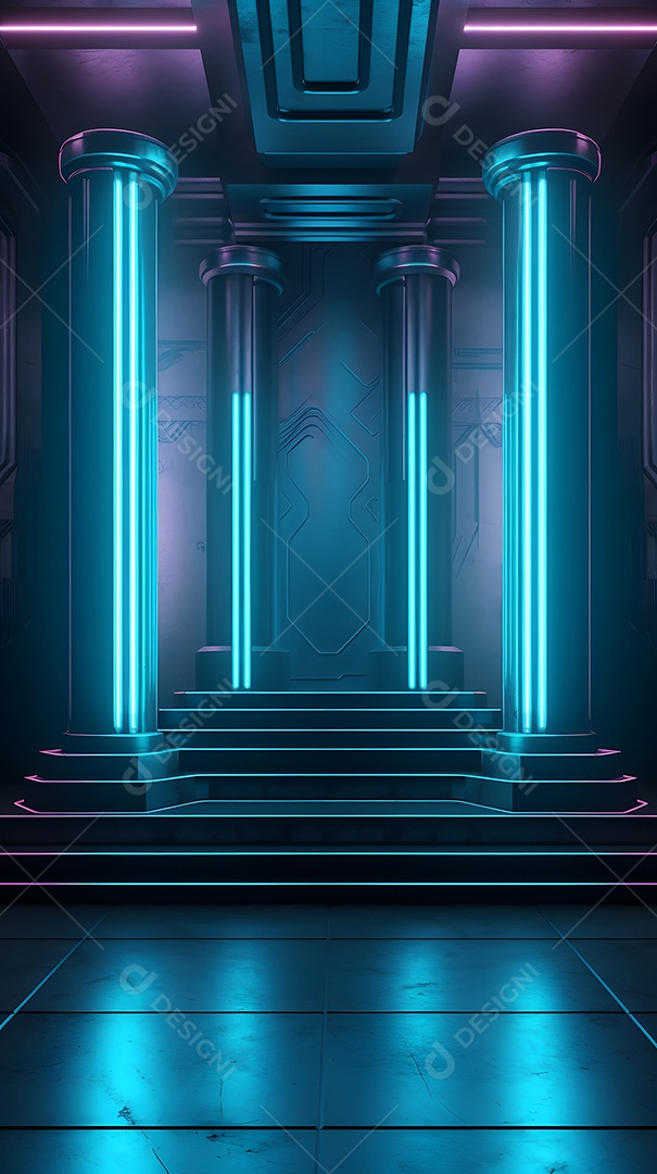 Cenário Para Composição de Flyer