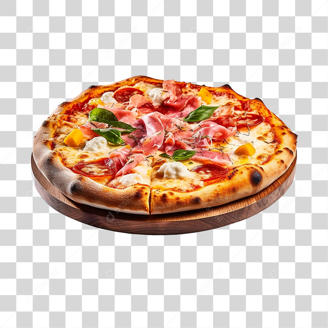 Pizza Brasileira PNG Transparente Sem Fundo
