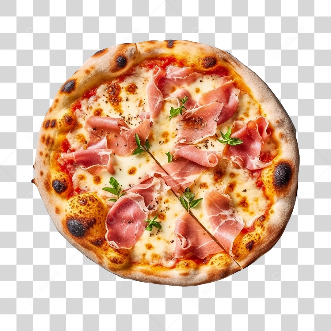 Deliciosa Pizza Brasileira PNG Transparente Sem Fundo