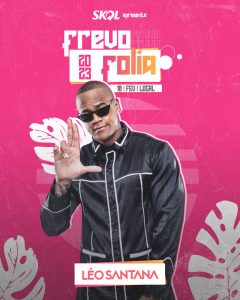 Flyer Frevo Folia 2023 Léo Santana Social Medias PSD Edtável