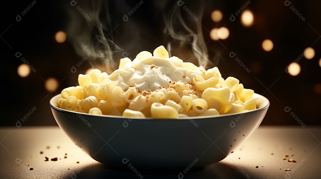 Macarrão Ao Molho e Queijo