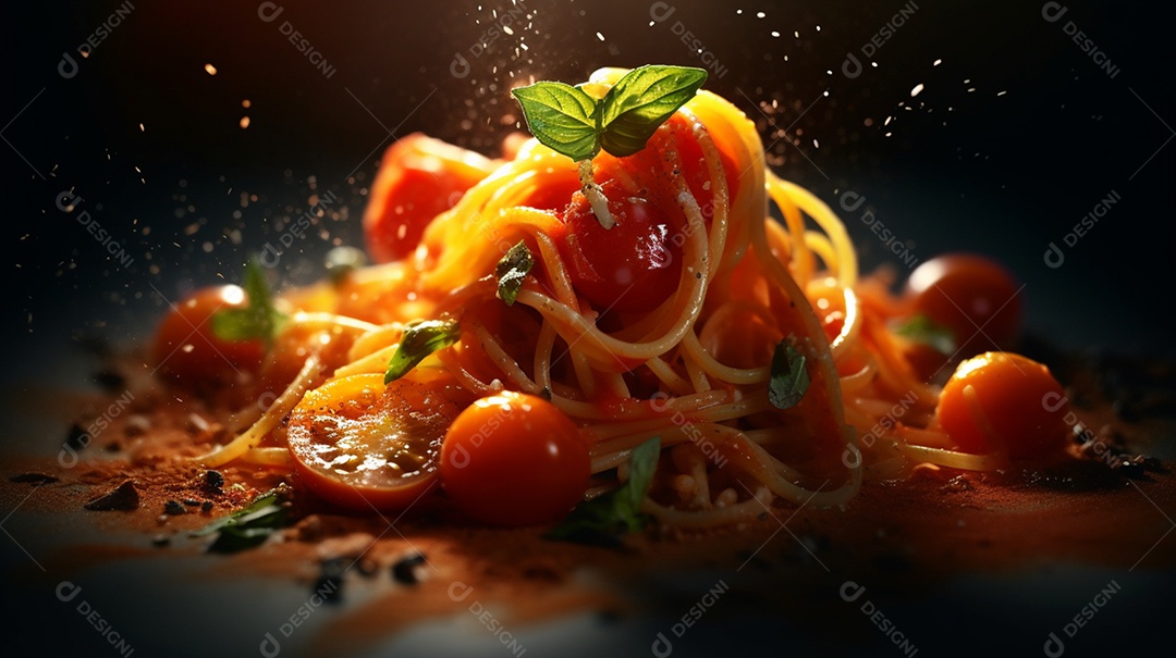 Macarrão Espaguete Ao Molho