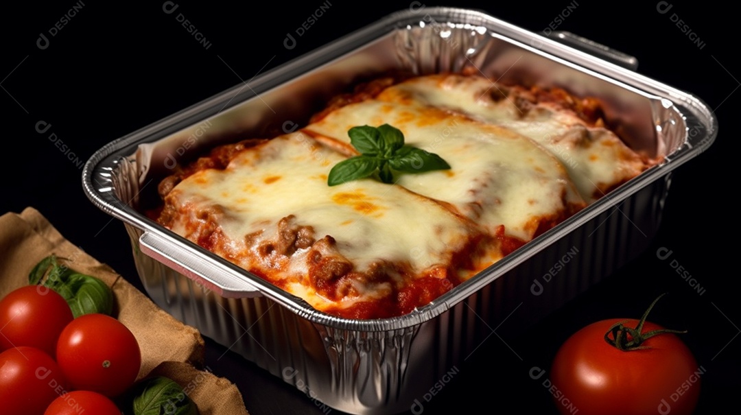 Comida Lasanha De Carne