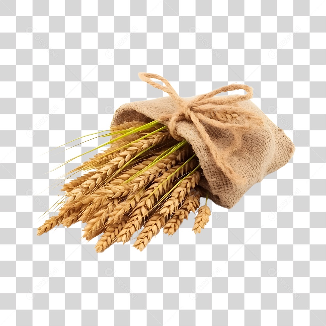 Baga de trigo PNG Transparente