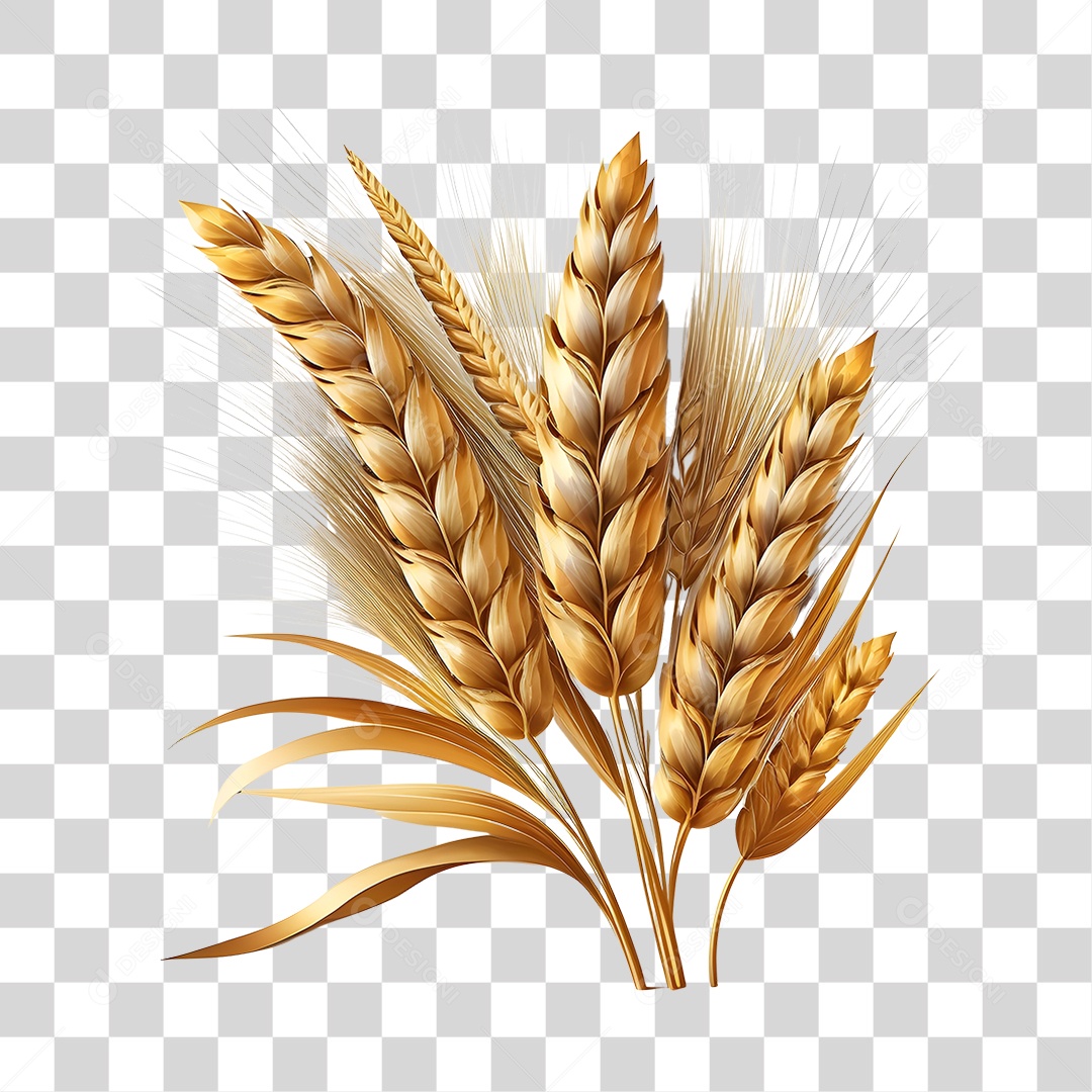 Baga de trigo PNG Transparente
