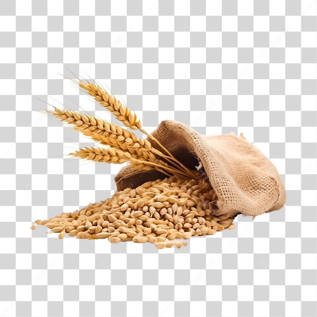 Baga de trigo PNG Transparente