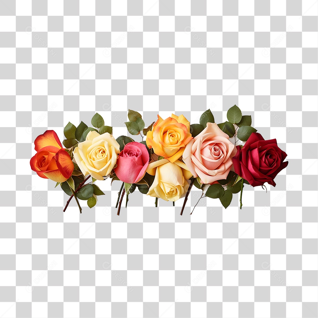 Lindas flores PNG Transparente