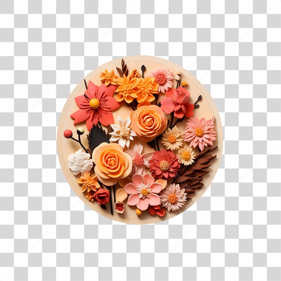 Lindas flores PNG Transparente