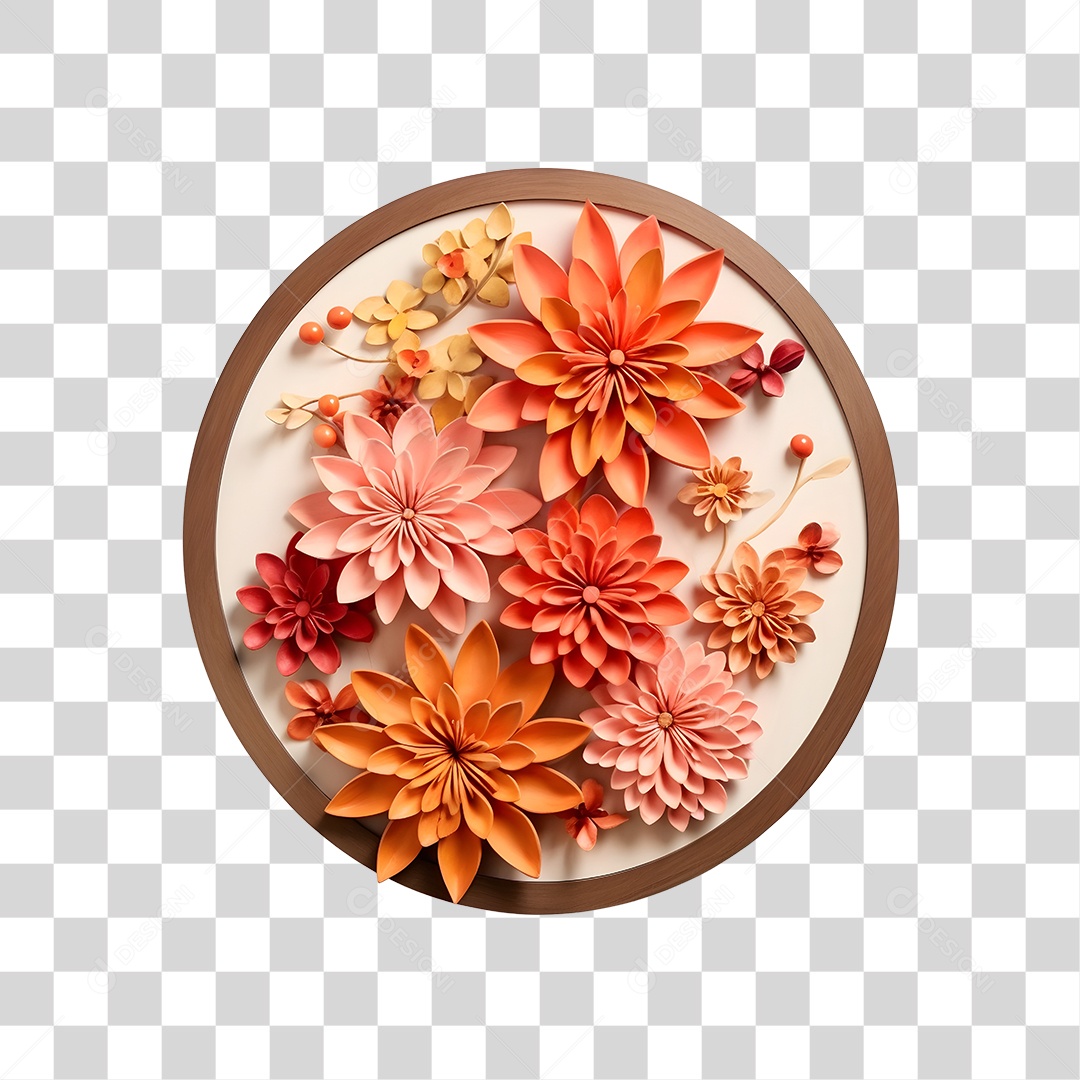 Lindas flores PNG Transparente