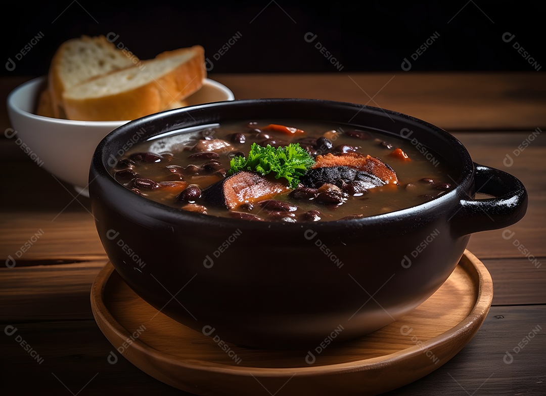 Deliciosa típica feijoada brasileira