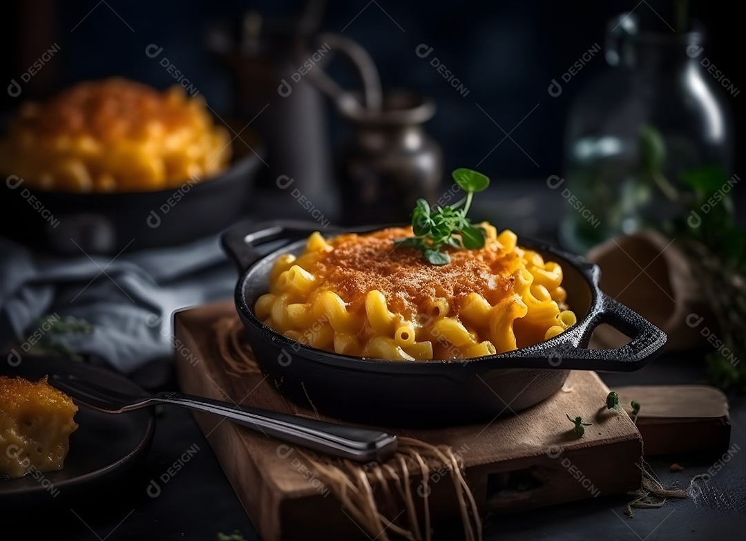 Macarrão Em Vasilha Sobre a Mesa