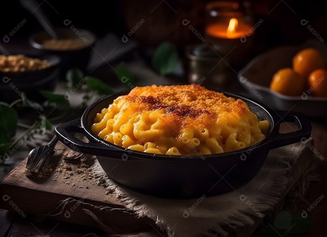 Macarrão Em Vasilha Sobre a Mesa