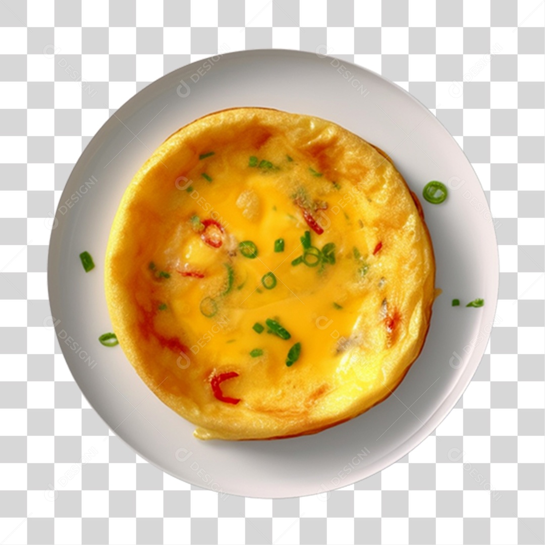 Bolo comida sobre prato branco PNG Transparente