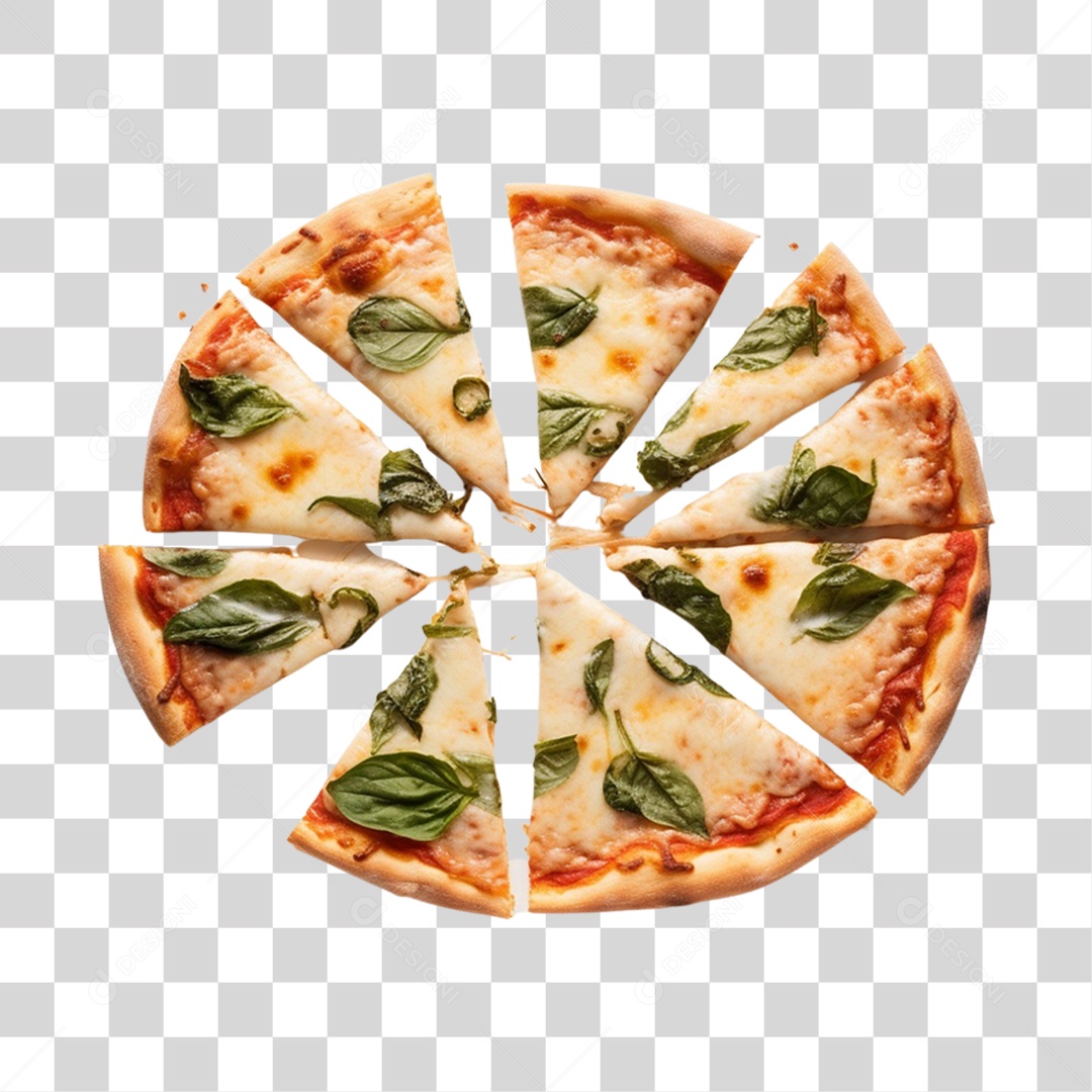 Delicious Pizza Transparent PNG