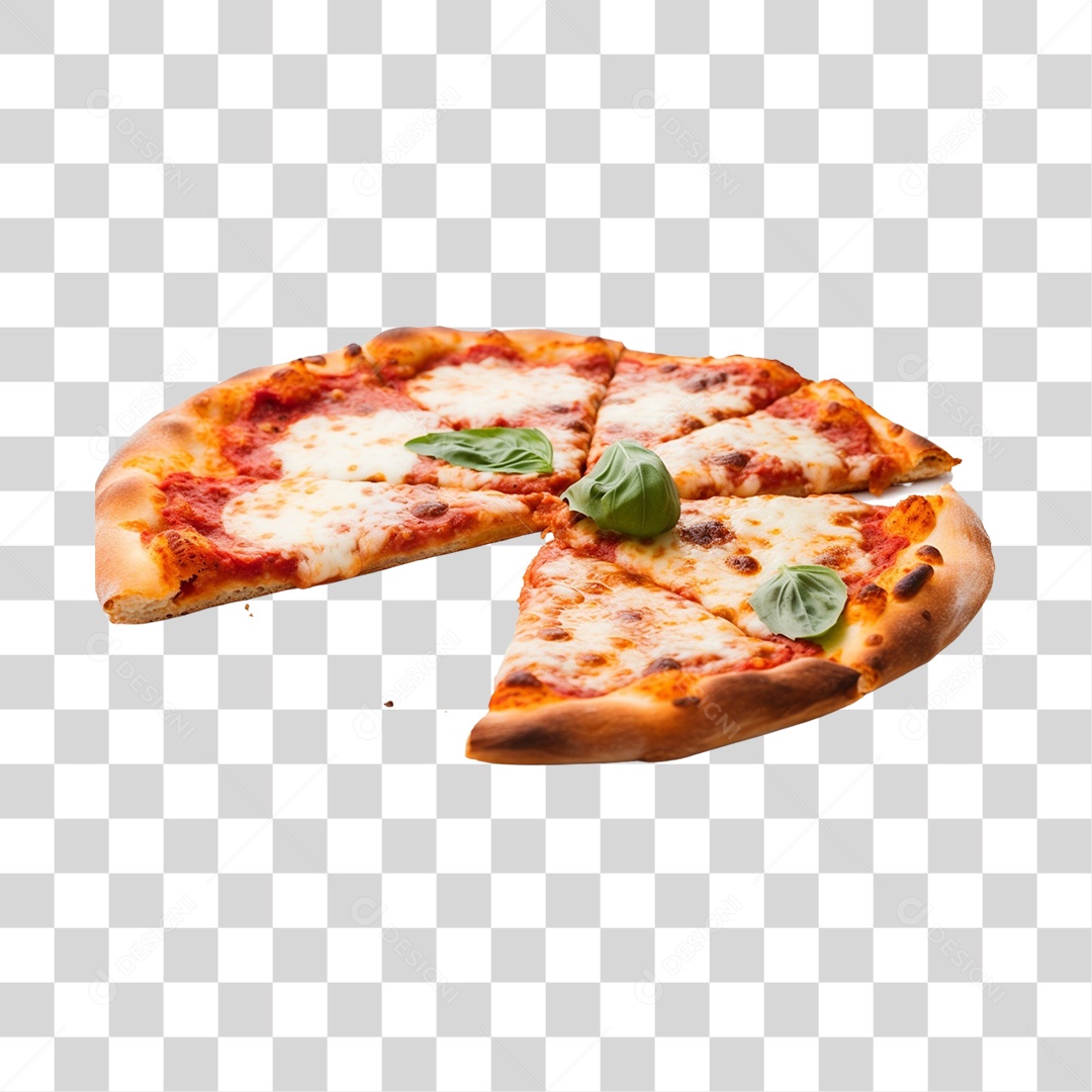 Pizza deliciosa PNG Transparente