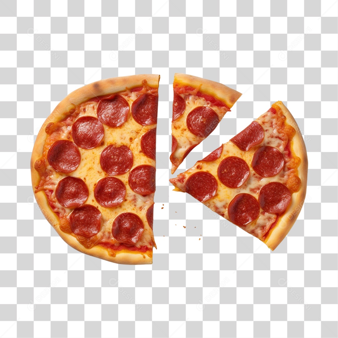 Delicious Pizza Transparent PNG