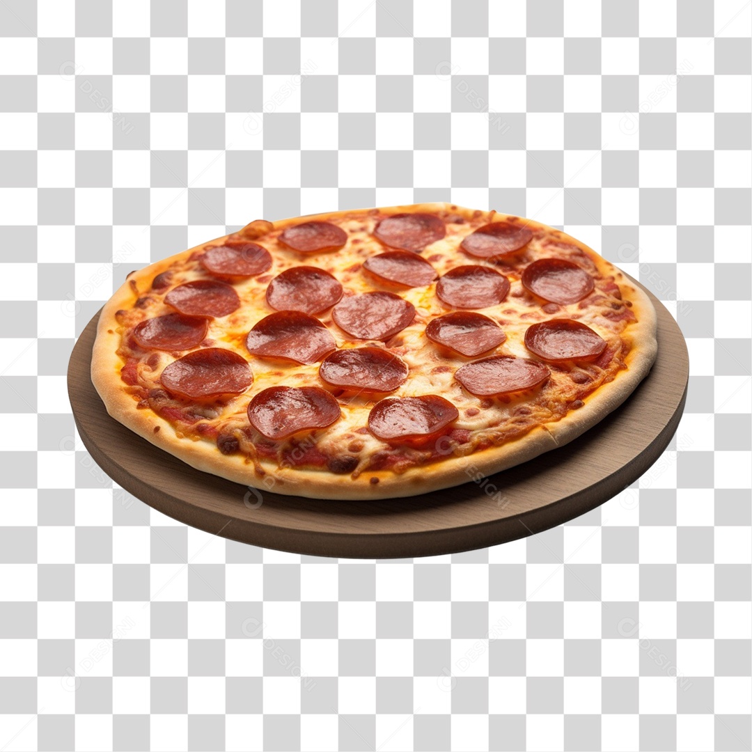 Pizza deliciosa PNG Transparente
