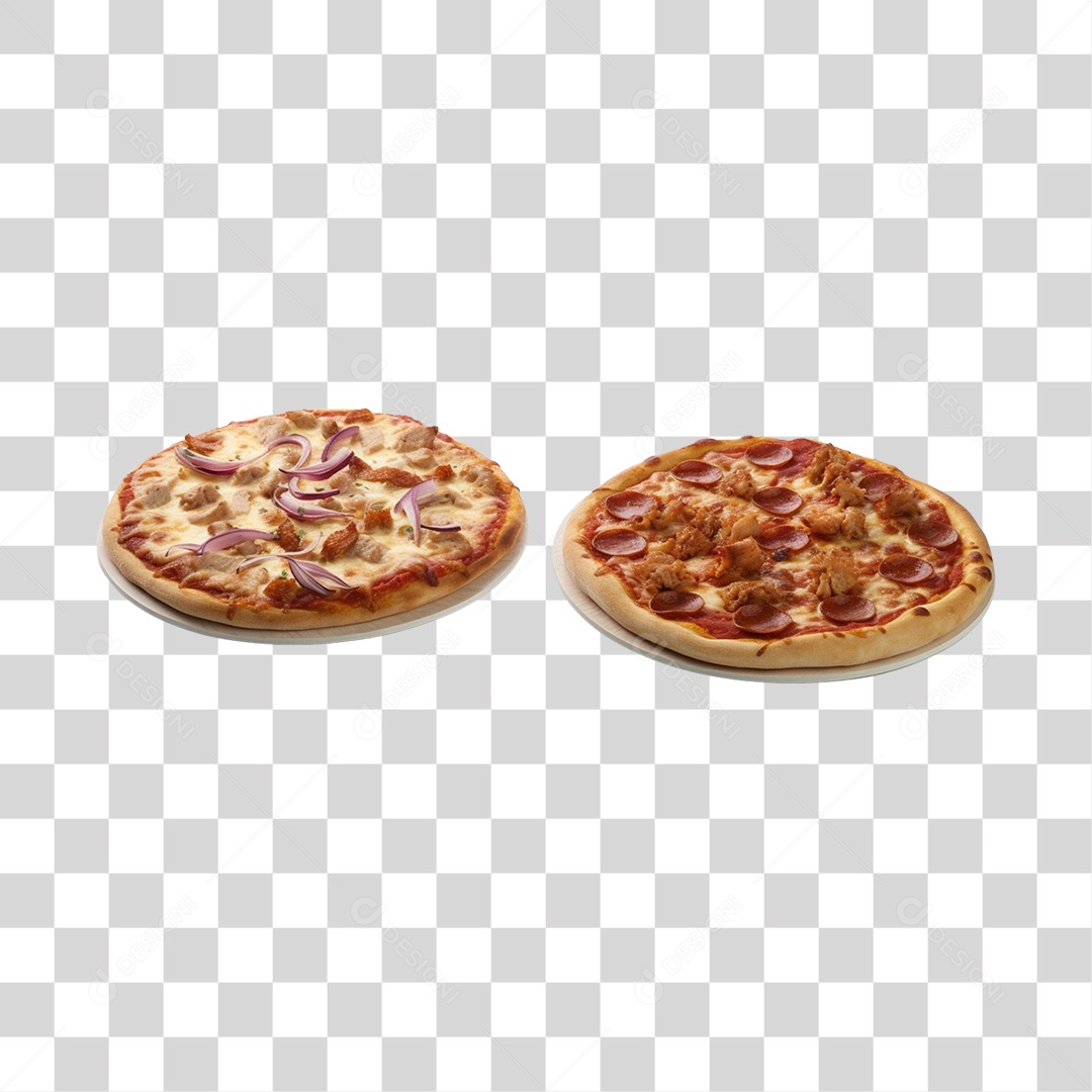 Pizza deliciosa PNG Transparente