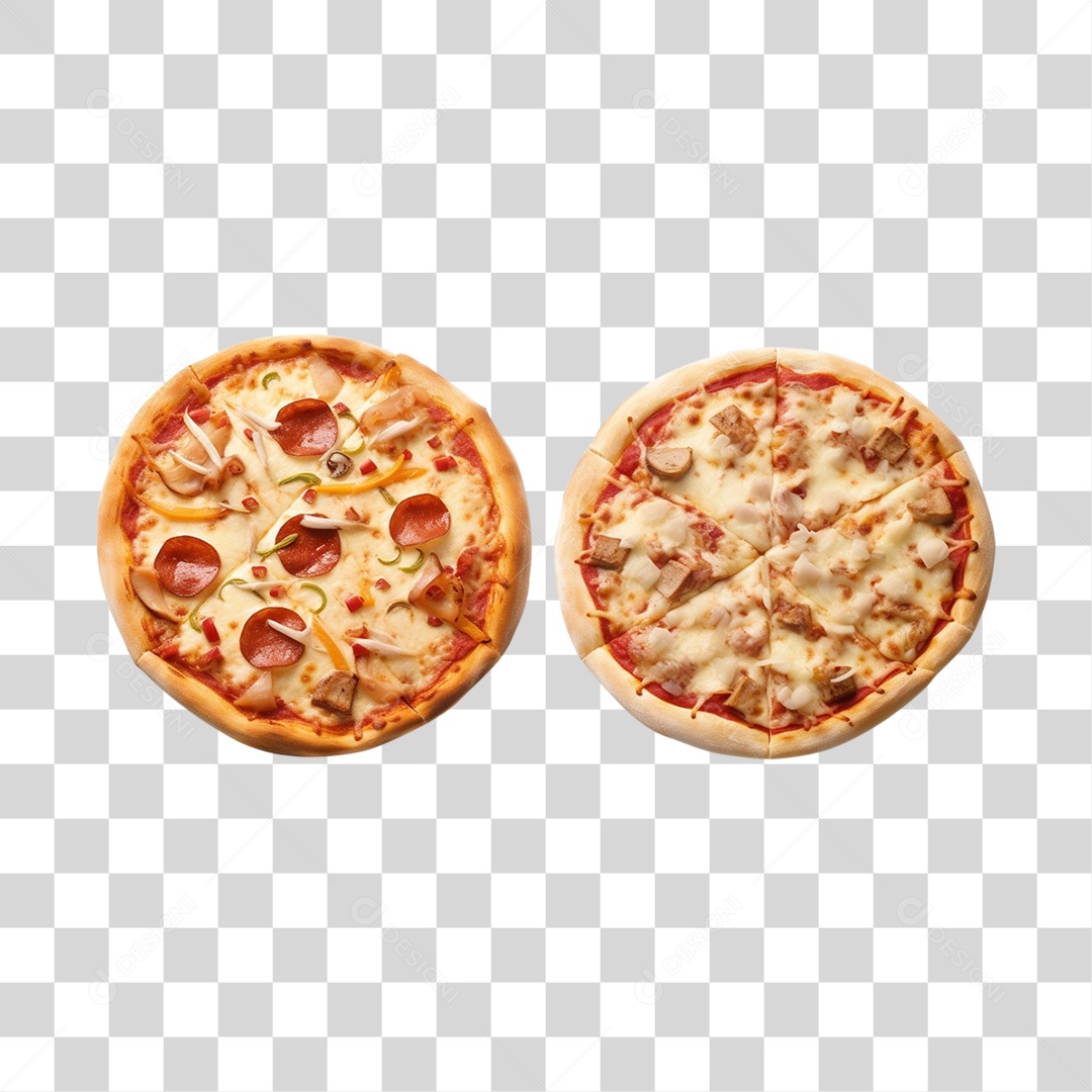 Pizza deliciosa PNG Transparente