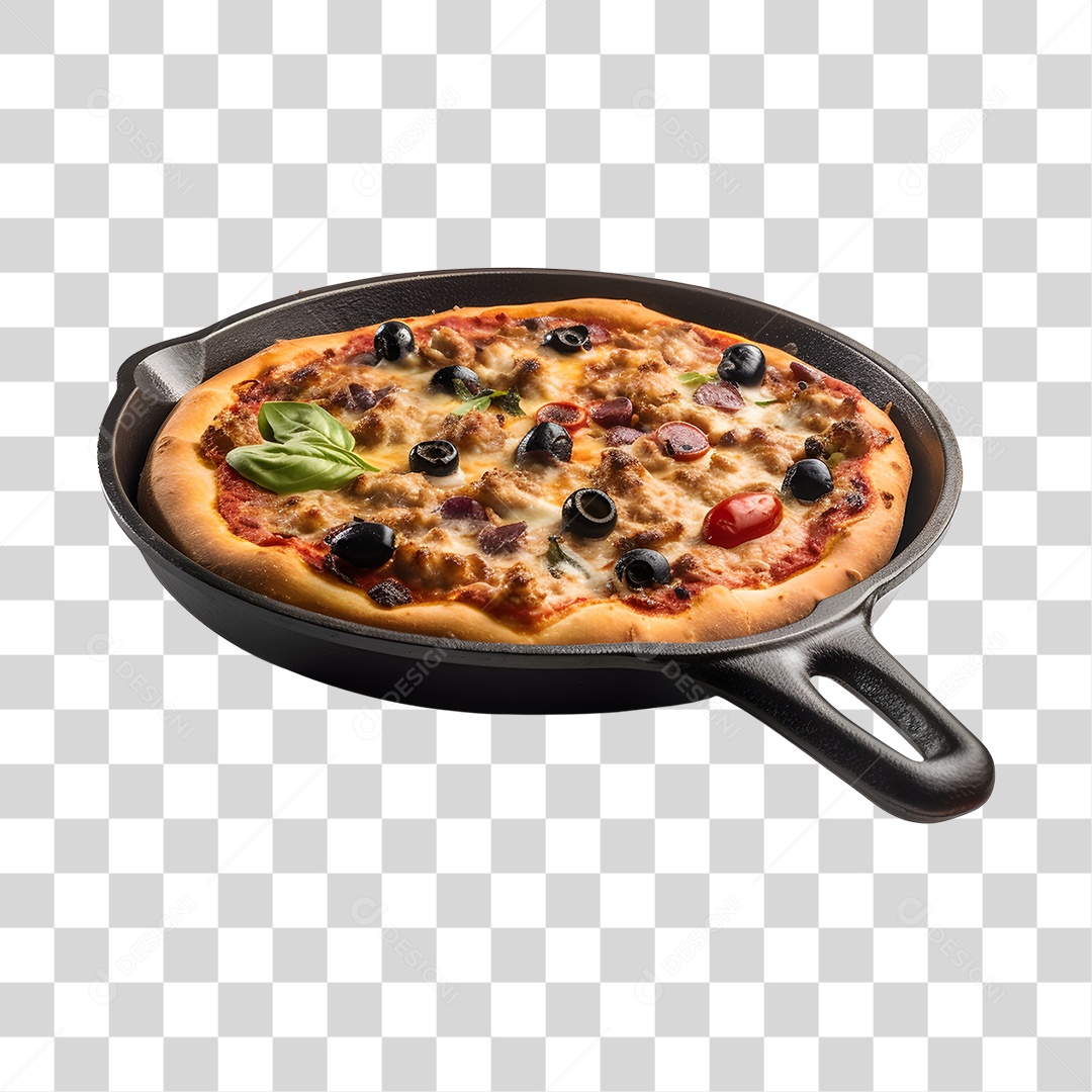 Pizza deliciosa assada PNG Transparente