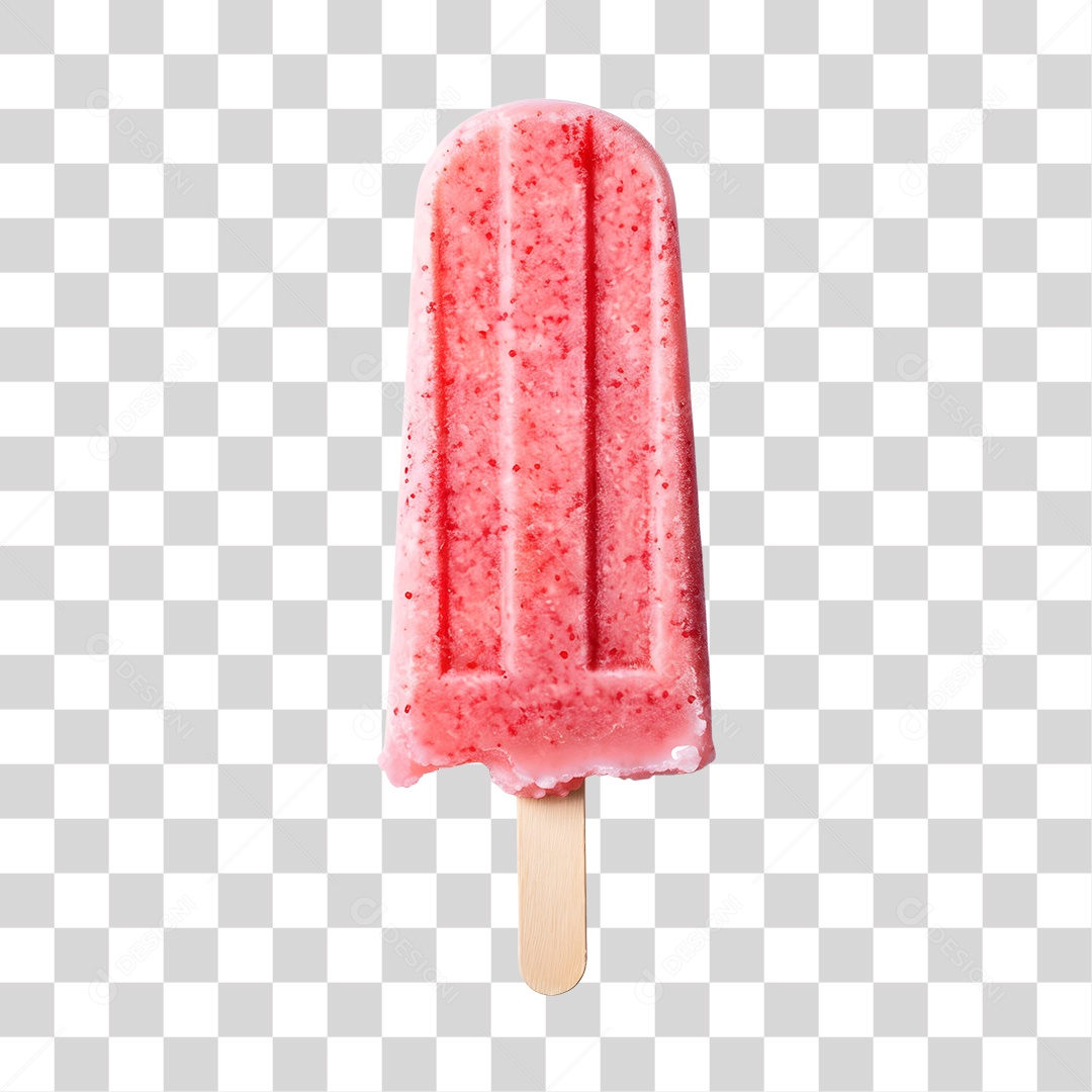 Picolé delicioso e saboroso PNG Transparente