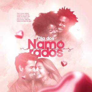 Feliz Dia Dos Namorados 12 de Junho Social Media PSD Editável