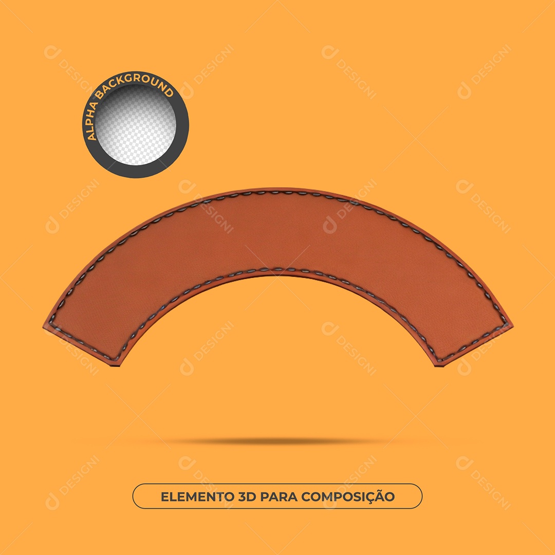 Placa De Madeira Elemento 3D Para Composição PSD