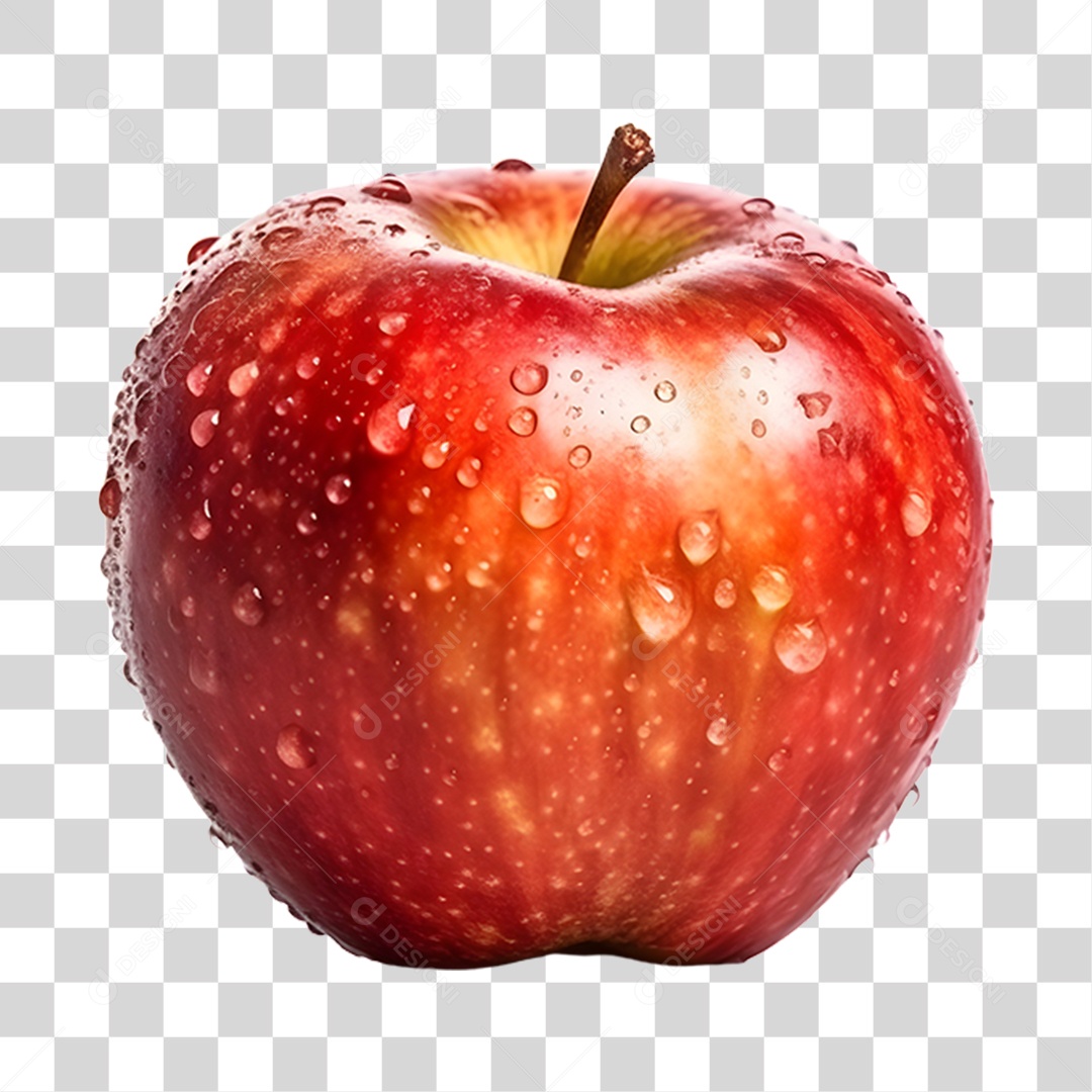 Maçã maduras e frescas PNG Transparente