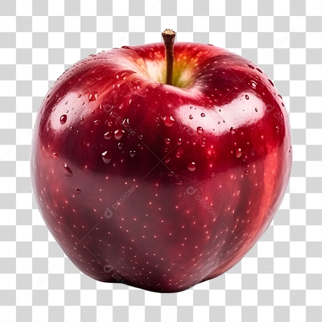 Maçã maduras e frescas PNG Transparente