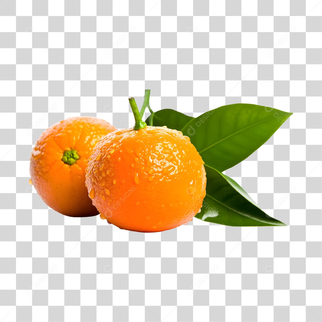 Laranjas maduras e frescas PNG Transparente