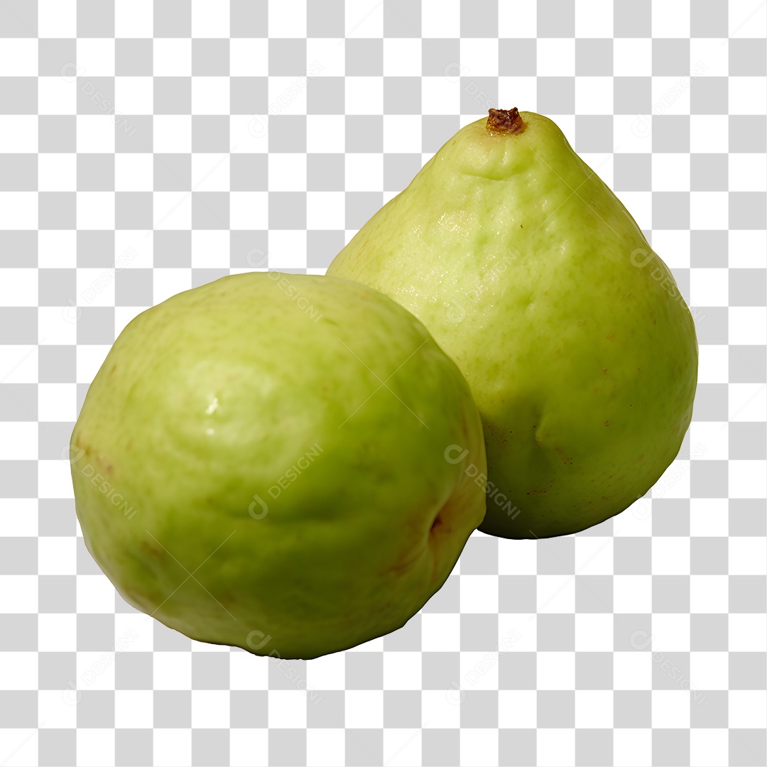 Goiabas maduras e frescas PNG Transparente