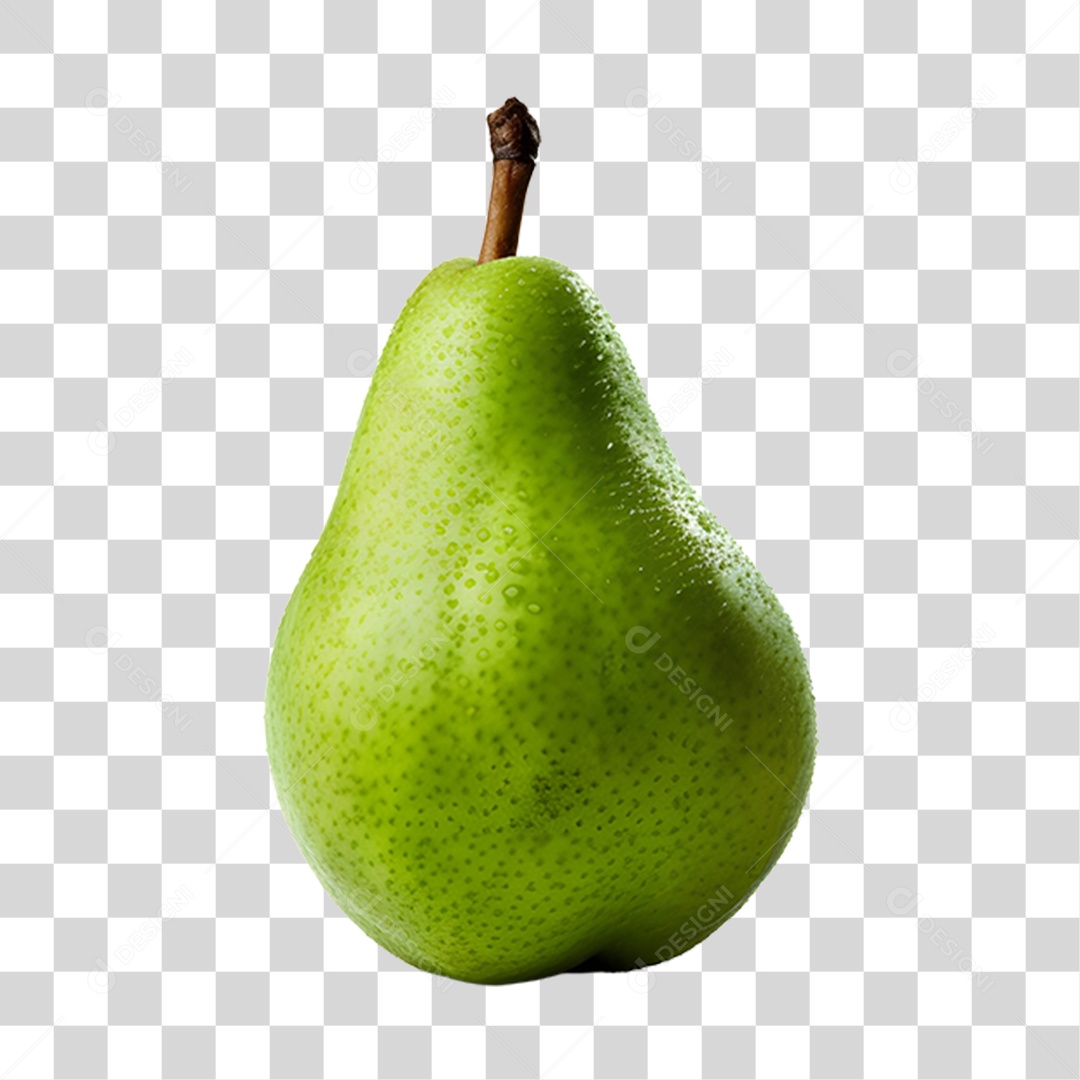 Pêra madura e fresca PNG Transparente
